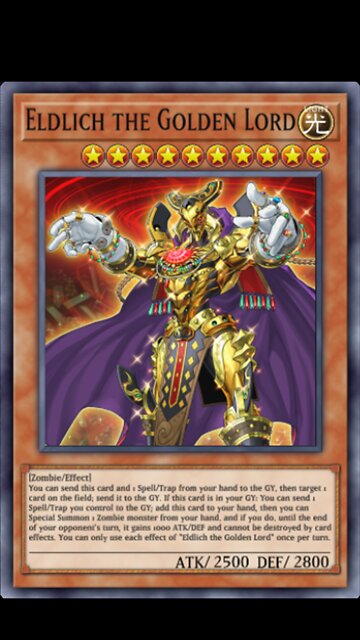 Yu-Gi-Oh! Eldlich the Golden Lord