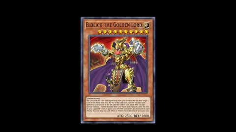 Yu-Gi-Oh! Eldlich the Golden Lord