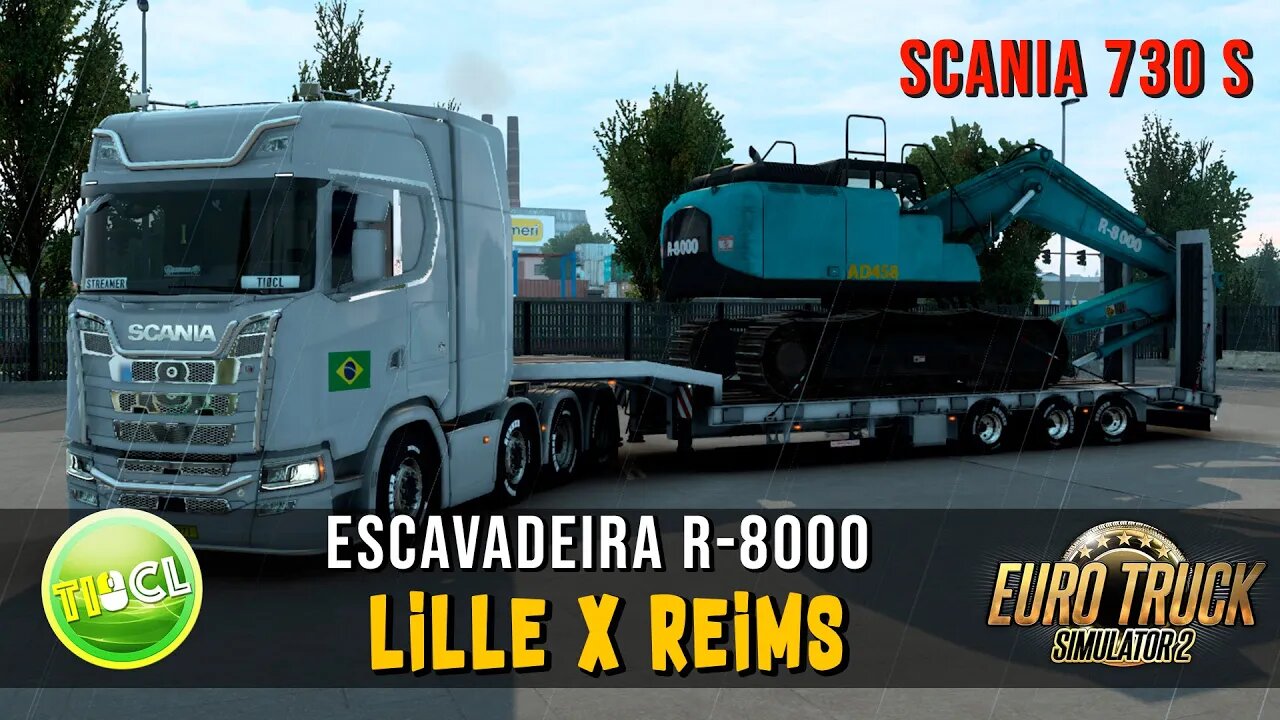 BARÃO BRANCO DE LILLE X REIMS - ETS2 v1.48