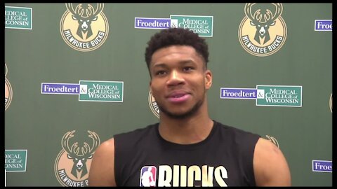 'Do you want me to be honest?': Giannis tells us about his daily routine