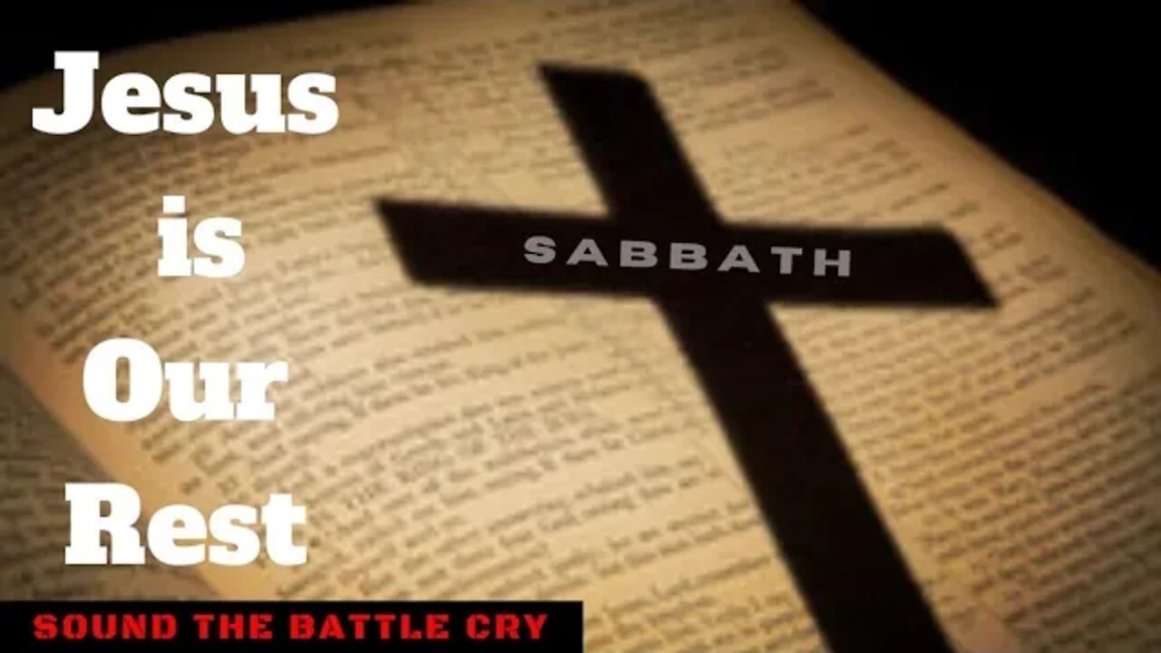 Jesus is Our Rest: How Christ Fulfilled the Sabbath (Earthly Shadow vs Heavenly Reality)