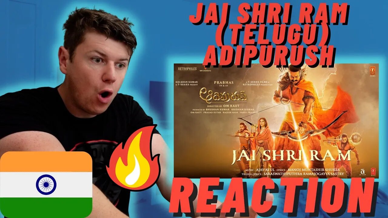 Jai Shri Ram (Telugu)Adipurush | IRISH REACTION | Prabhas