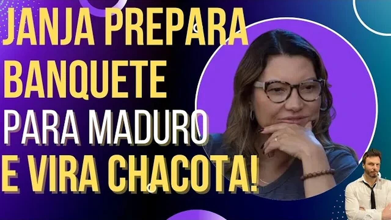 Janja prepara jantar para Maduro e vira piada!