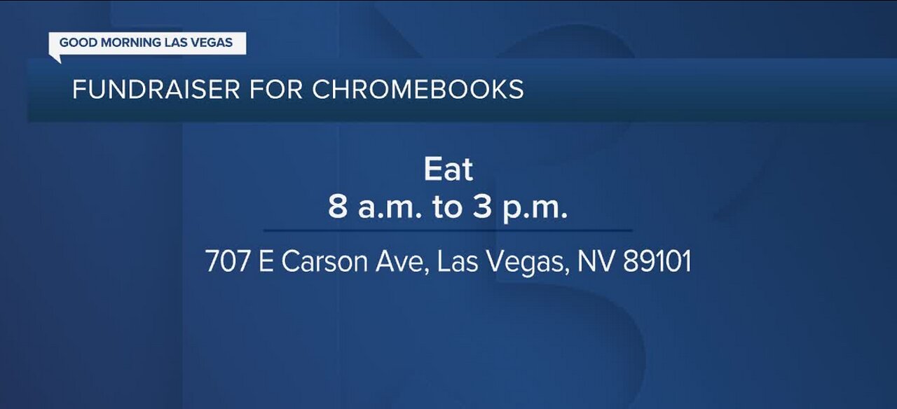 Fundraiser for CCSD students' Chromebooks