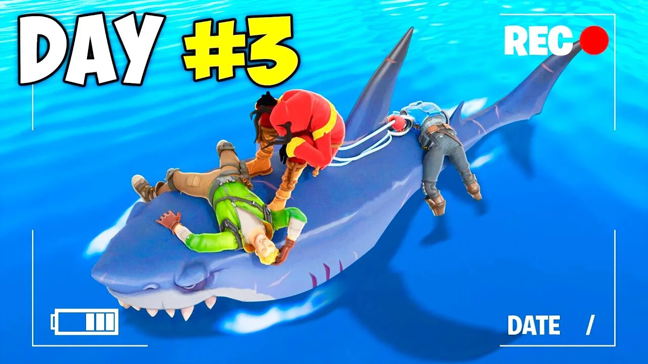 Last To Leave SHARK Wins $10,000 - Fortnite
