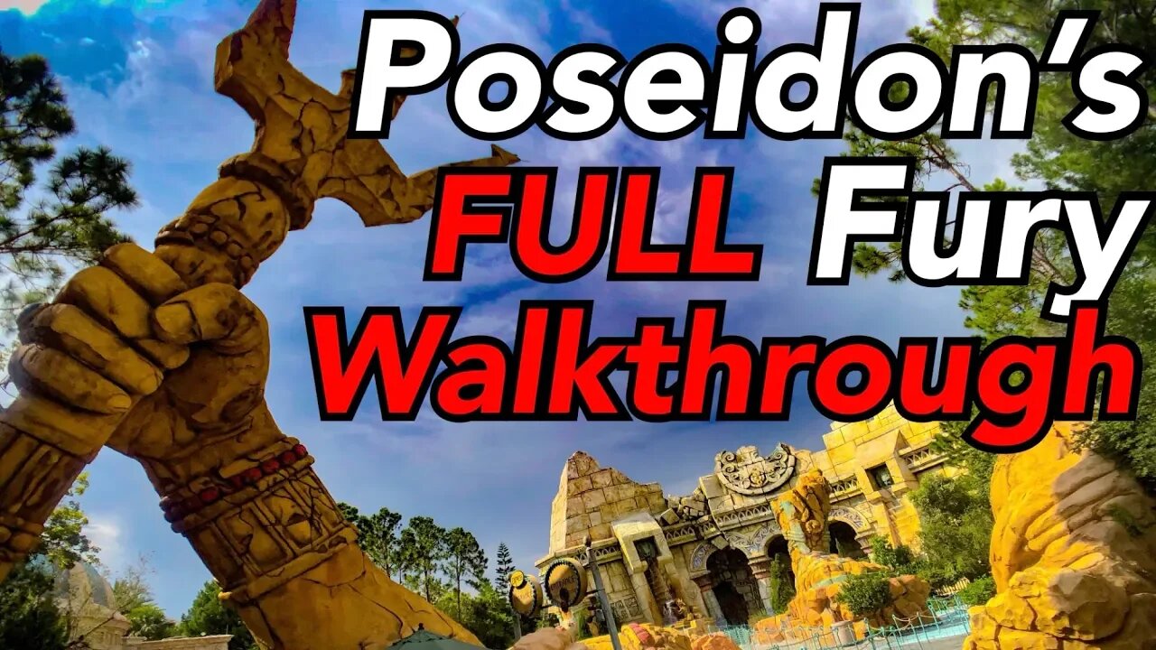 Islands of Adventure’s Poseidon’s Fury | Full Walkthrough