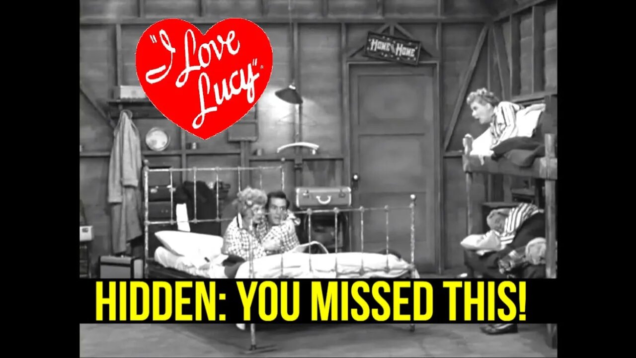 I LOVE LUCY!--Hidden OBJECT You Did NOT Notice TWICE in THIS Show!