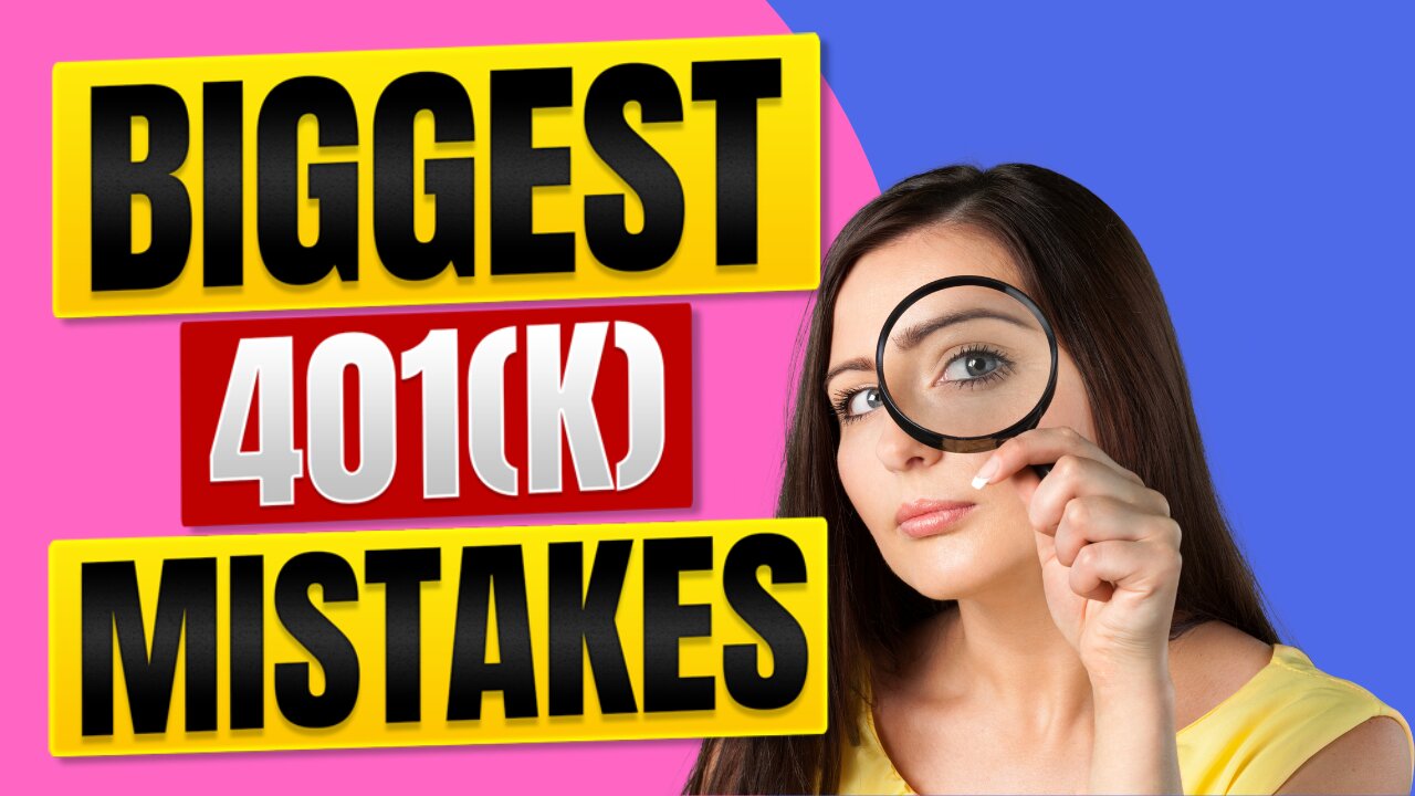 Top 401k Mistakes to Avoid at ALL Costs -- Warning to 401k Investors!