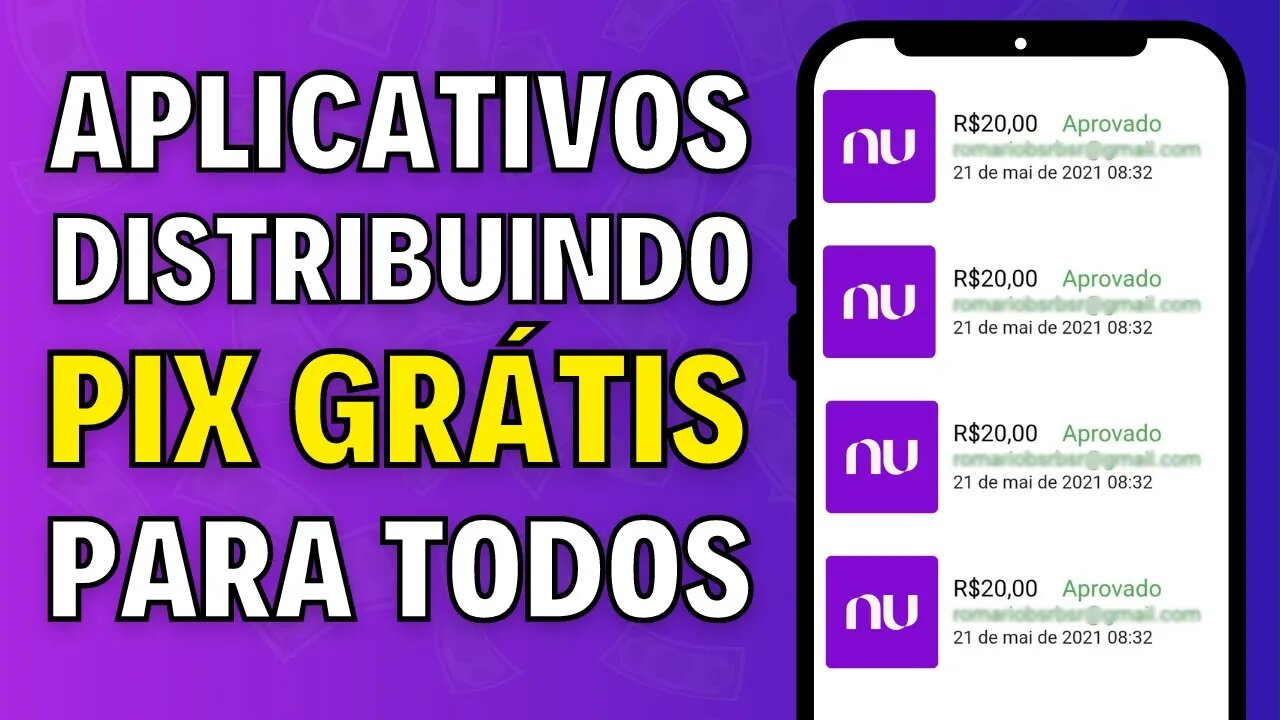 [LIBEROU R$20 DE GRAÇA] APPs que Pagam Via Pix Rápido e Já Pode Sacar NA HORA (Saquei Várias Vezes)