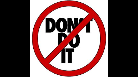 IT'S A TRAP, DON'T DO IT