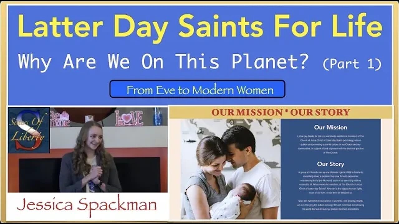 Pt. 1 Jessica Spackman "Why Are We On This Planet?" From Eve to the Modern Woman