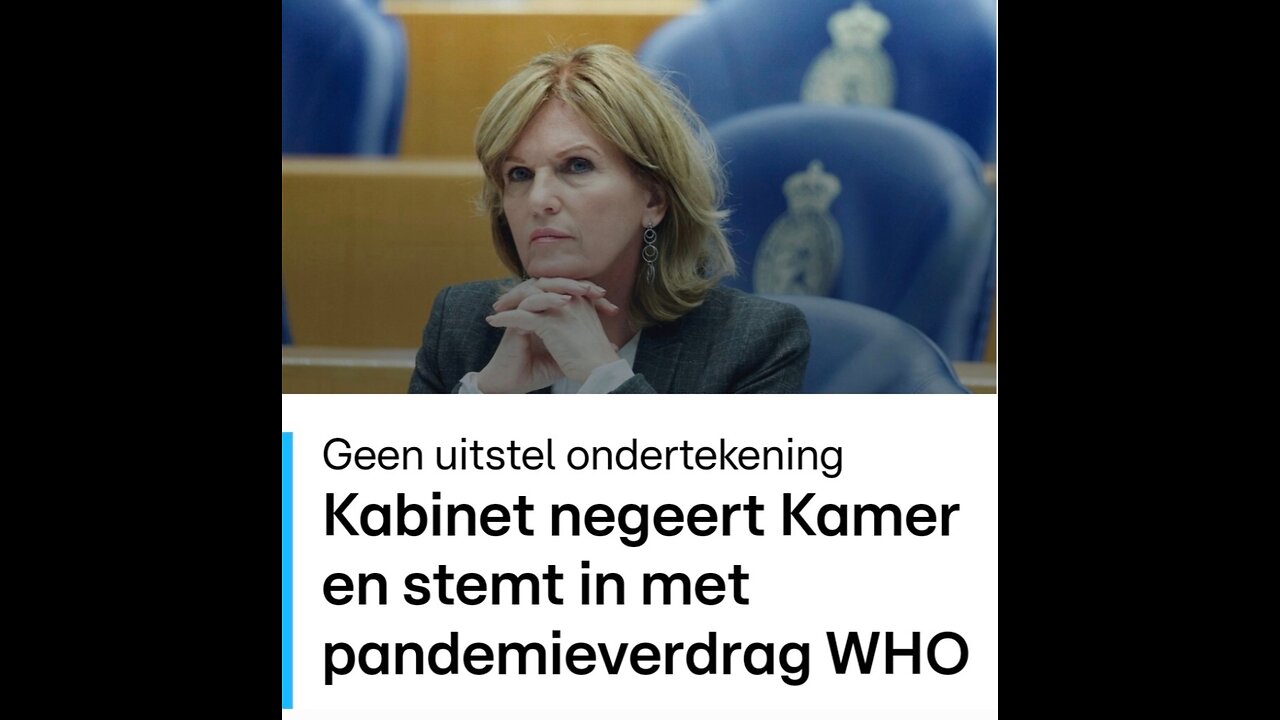 Digitale munt en WHO pandemieverdag erdoorheen gedrukt.