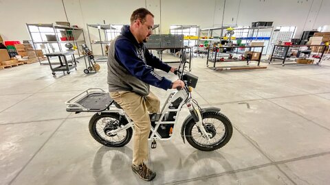 E-bikes at work...?