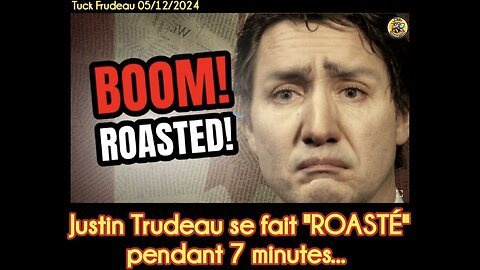 Justin Trudeau se fait ROASTED pendant 8 minutes.