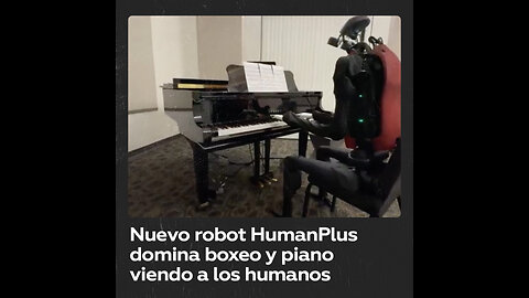 HumanPlus: El robot que aprende a boxear y tocar piano observando a humanos