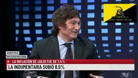 2022 08 12 Javier Milei "Soy el único candidato que odia al Estado" Imperdible Javier Milei con Jona