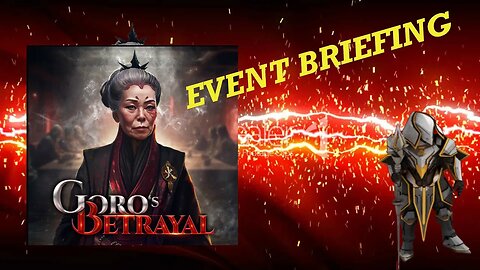 War Commander - Operation: Goro's Betrayal - Event Briefing