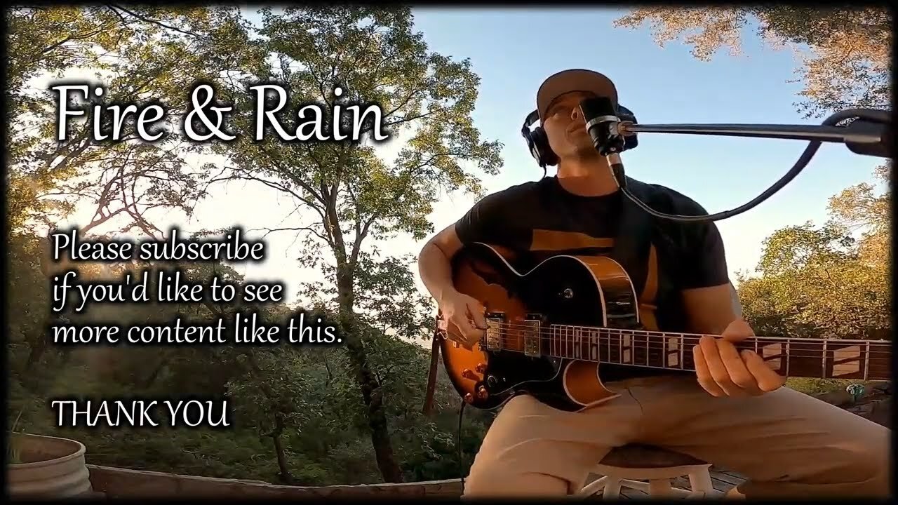 Fire and Rain [ CREATIVE cover ] from the Top of the World