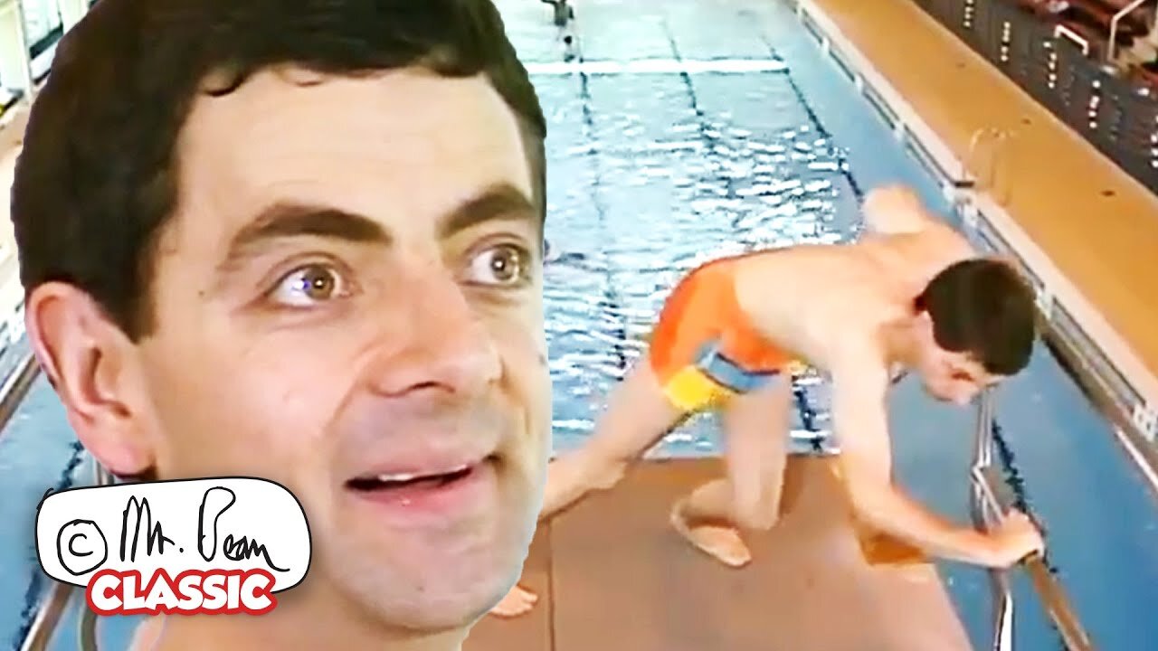 Mr bean dive # funny clips