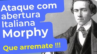 PARTIDA ÉPICA PAUL MORPHY VS THOMAS JEFFERSON BRYAN