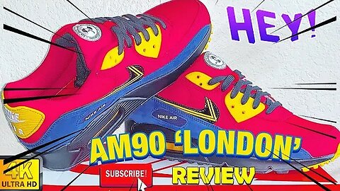 🔥Unboxing/Detailed Review: Nike Air Max 90 City Pack “LONDON” 30Th. Anniversary