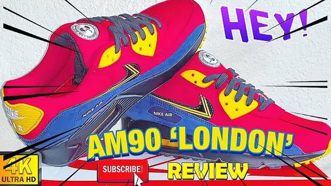 🔥Unboxing/Detailed Review: Nike Air Max 90 City Pack “LONDON” 30Th. Anniversary