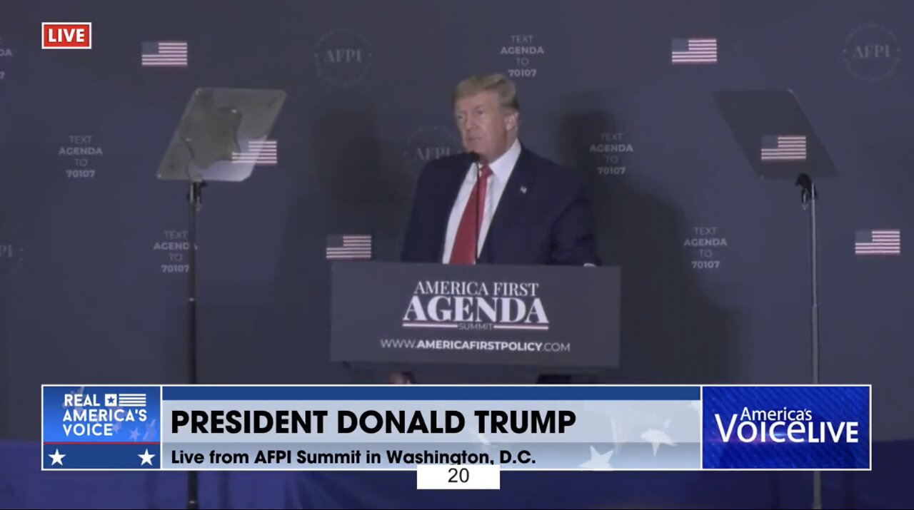 President Trump: The American Dream Is Being Torn to Shreds