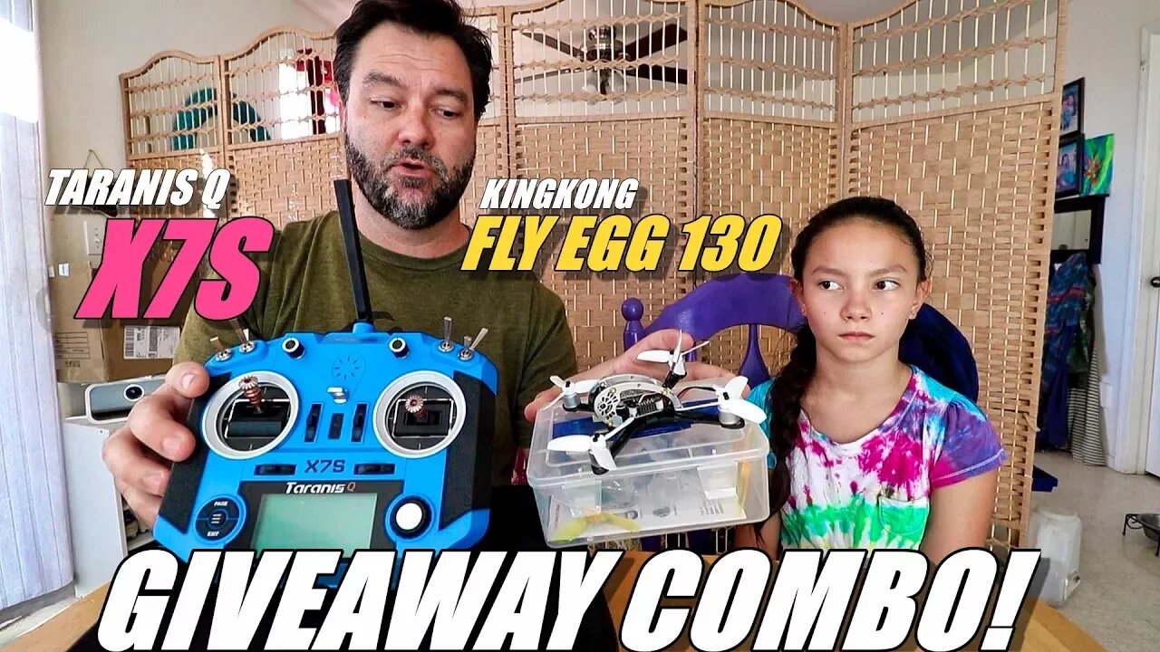 Pre Black Friday DRONE GIVEAWAY COMBO! Taranis Q X7S & KingKong Fly Egg 130 FPV Racer! 😍😍😍