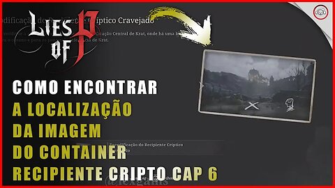 Como encontrar a localização da imagem do decodificador do Recipiente Críptivo Cravejado no Cap 6