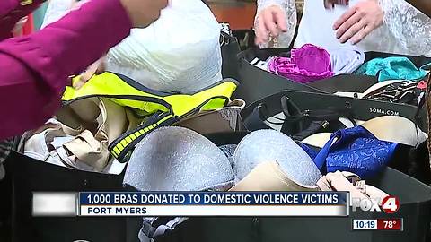 Over one thousand bras donated to ACT shelter in Fort Myers