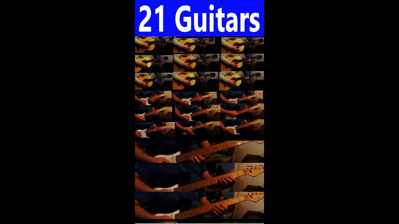 21 Guitars by Gene Petty #Shorts