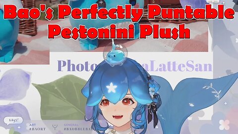 @baovtuber's Perfectly Puntable Pestonini Plush #vtuber #clips