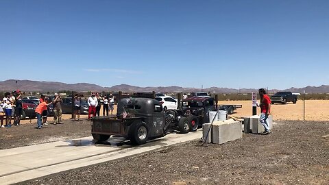 Rat Rod Burnout