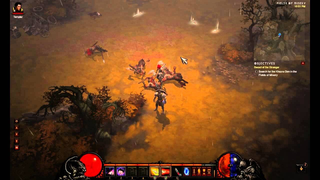 Diablo 3 pt 1 - Demon Hunter (gameplay commentary)