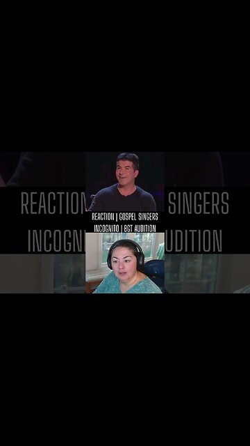 REACTION | GOSPEL SINGERS INCOGNITO | BGT AUDITION #shorts #viral #bgt #reaction #music #audition