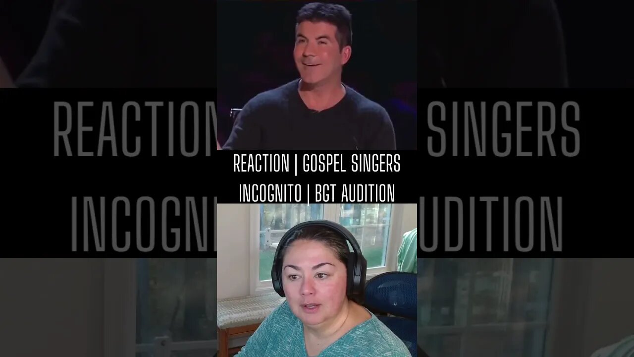 REACTION | GOSPEL SINGERS INCOGNITO | BGT AUDITION #shorts #viral #bgt #reaction #music #audition