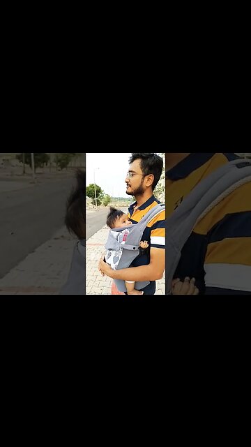 morning walk with papa