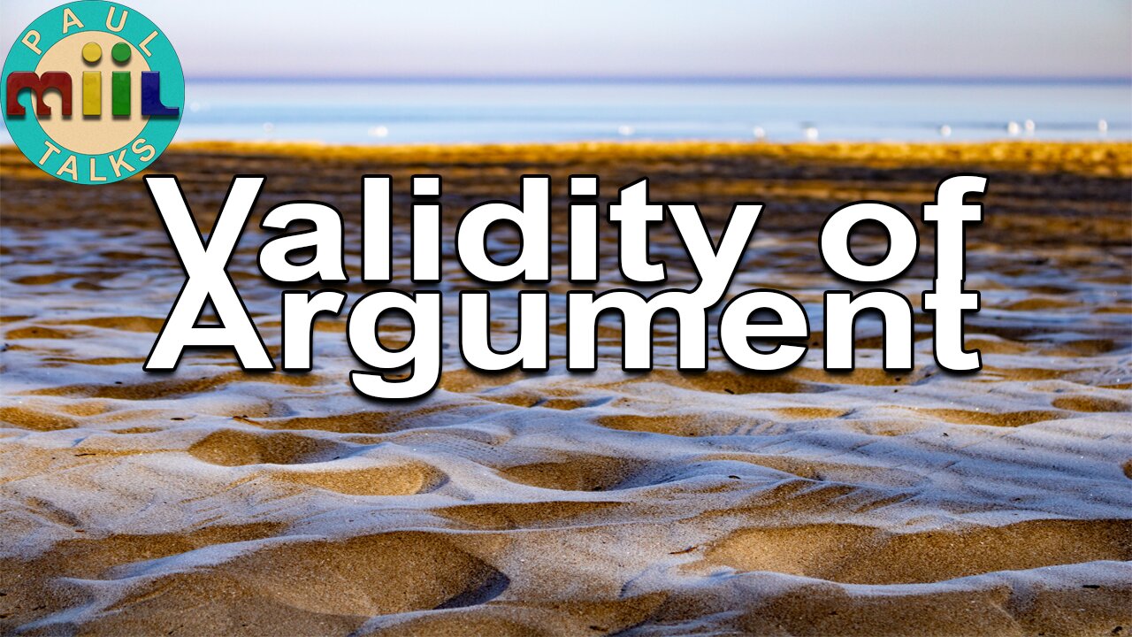 16 Defense Against the Dark Arts: Validiity of Argument