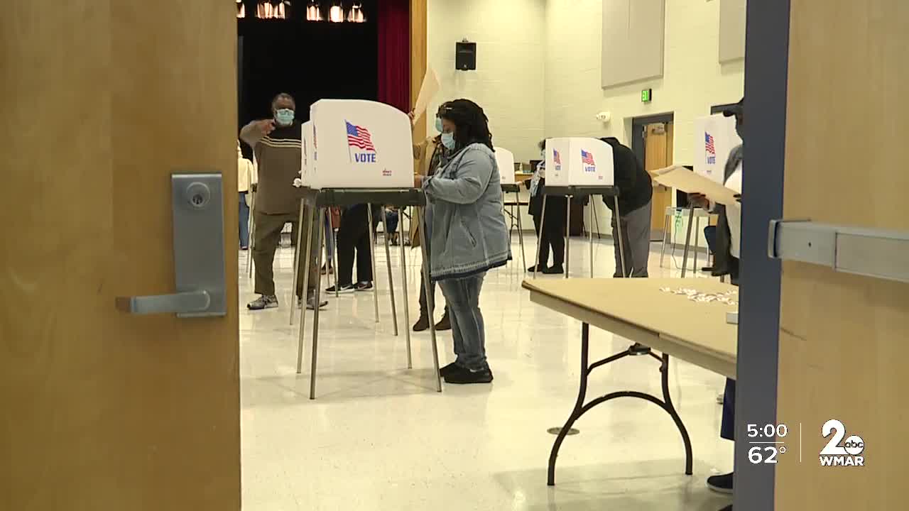 Early voting continues in Baltimore County on Tuesday