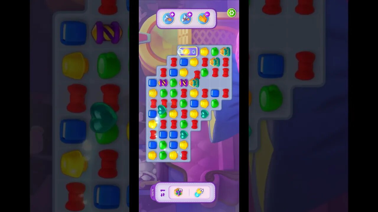 Shorts Playrix Homescapes Gameplay Walkthrough Level 12874-040