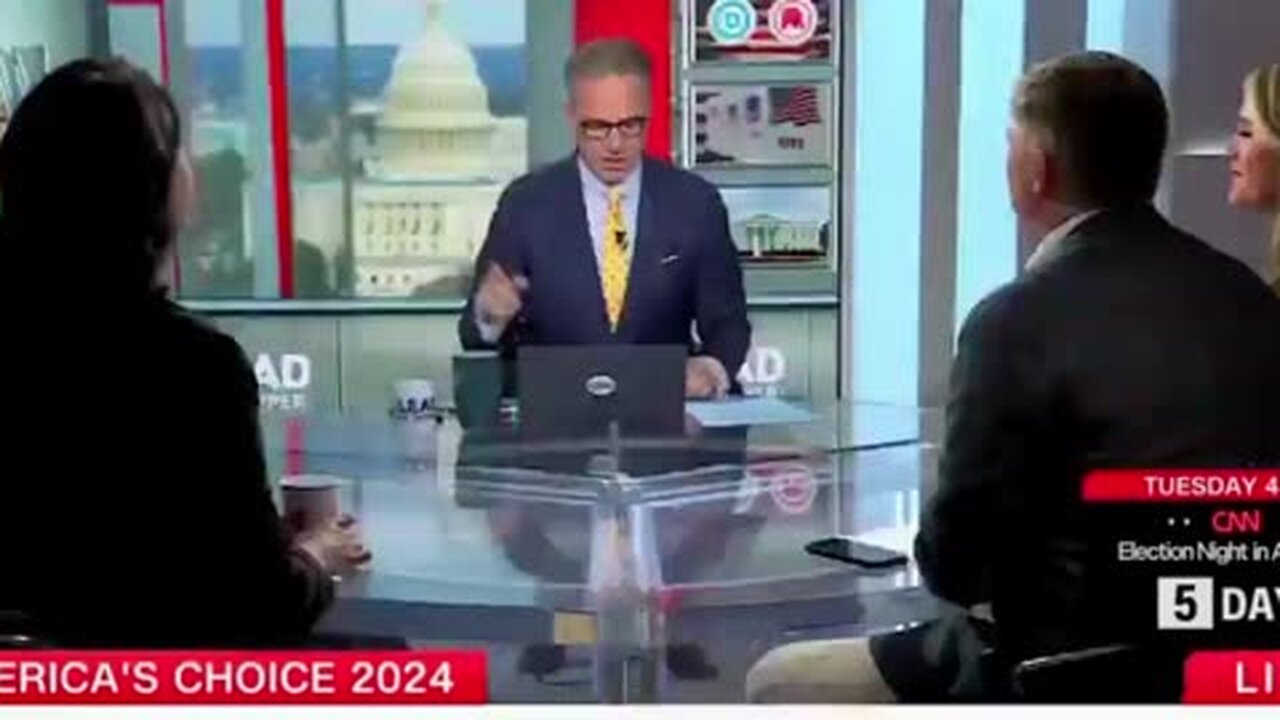 CNN Host Shuts Down Kamala&apos;s Closing Attack On Trump, Debunks Latest Hoax