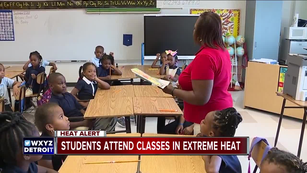 Detroit public schools superintendent asks staff to 'work through the heat'