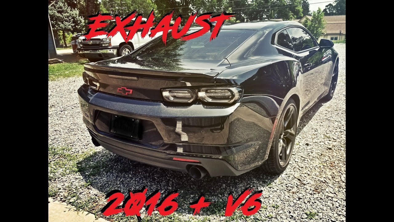 Camaro V6 Exhaust - Stock VS Flowmaster VS Resonator Delete (X-pipe)