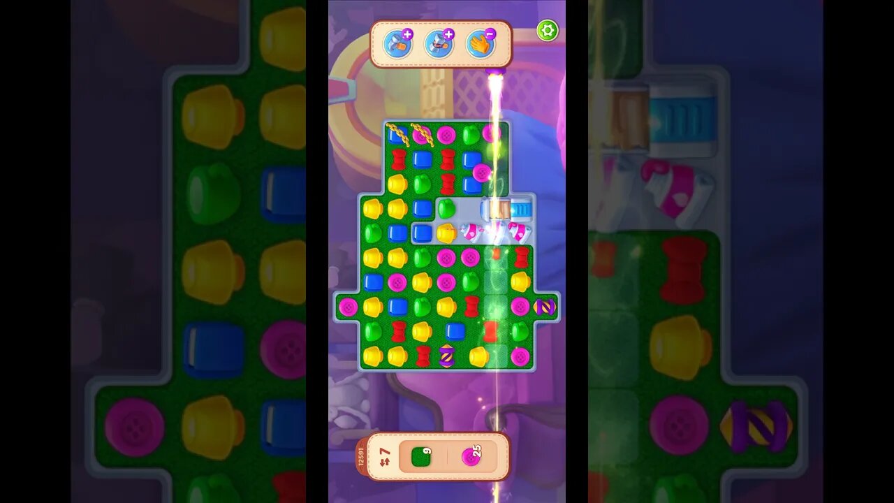 Shorts Playrix Homescapes Gameplay Walkthrough Level 12591-040