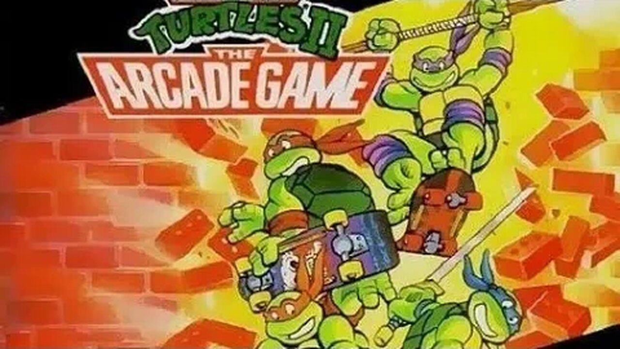 Teenage Mutant Ninja Turtles (Arcade) - Gameplay Até Zerar!