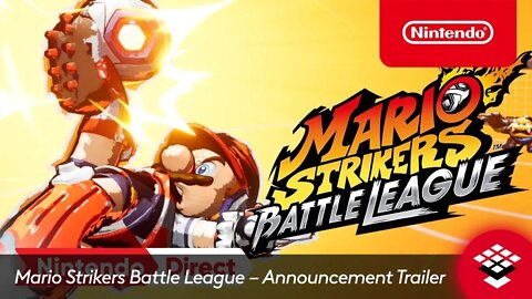 Mario Strikers Battle League – Announcement Trailer – Nintendo Switch