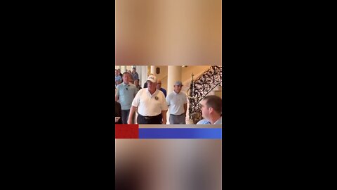 President Trump Pays For Everyone’s Drinks
