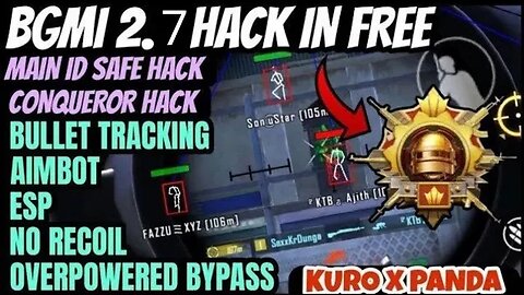 BGMI HACK 2.7 | BGMI 2.7 MOD APK | BGMI ESP HACK | BGMI NEW HACK TODAY | HOW TO HACK BGMI HACK 2.7