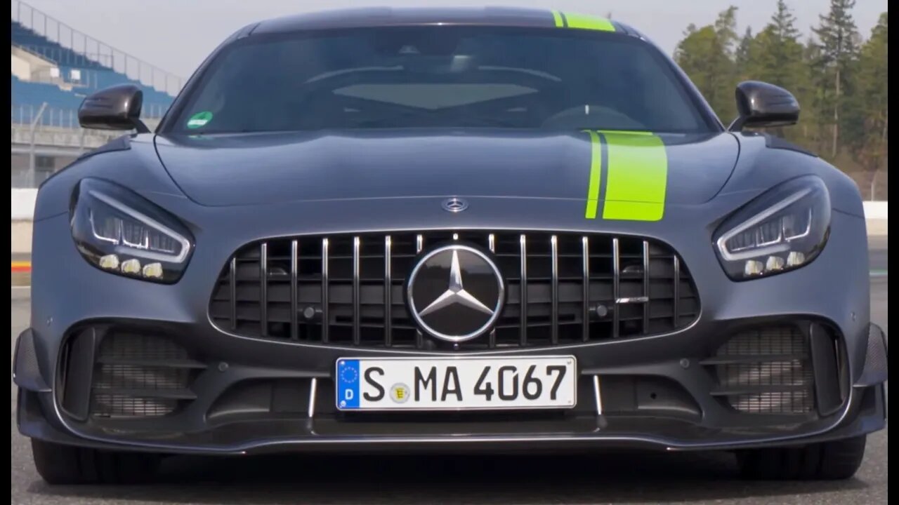 AMG GTR Pro Seleneite Grey Magno Mercedes Solarbeam AMG GTS Convertible Green Hell Magno AMG GTR