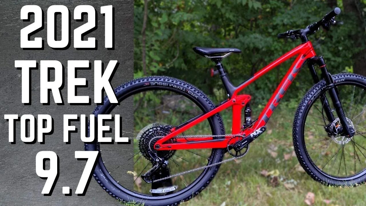 120mm Downcountry Rocket | 2021 Trek Top Fuel 9.7 Carbon Mountain Bike Feature Review and Weight